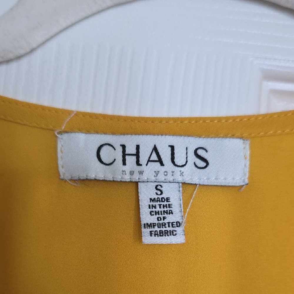 Chaus Golden V-Neck Blouse - Picture 2 of 2